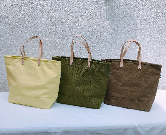 Beach Bag - Leather Strap Design #17