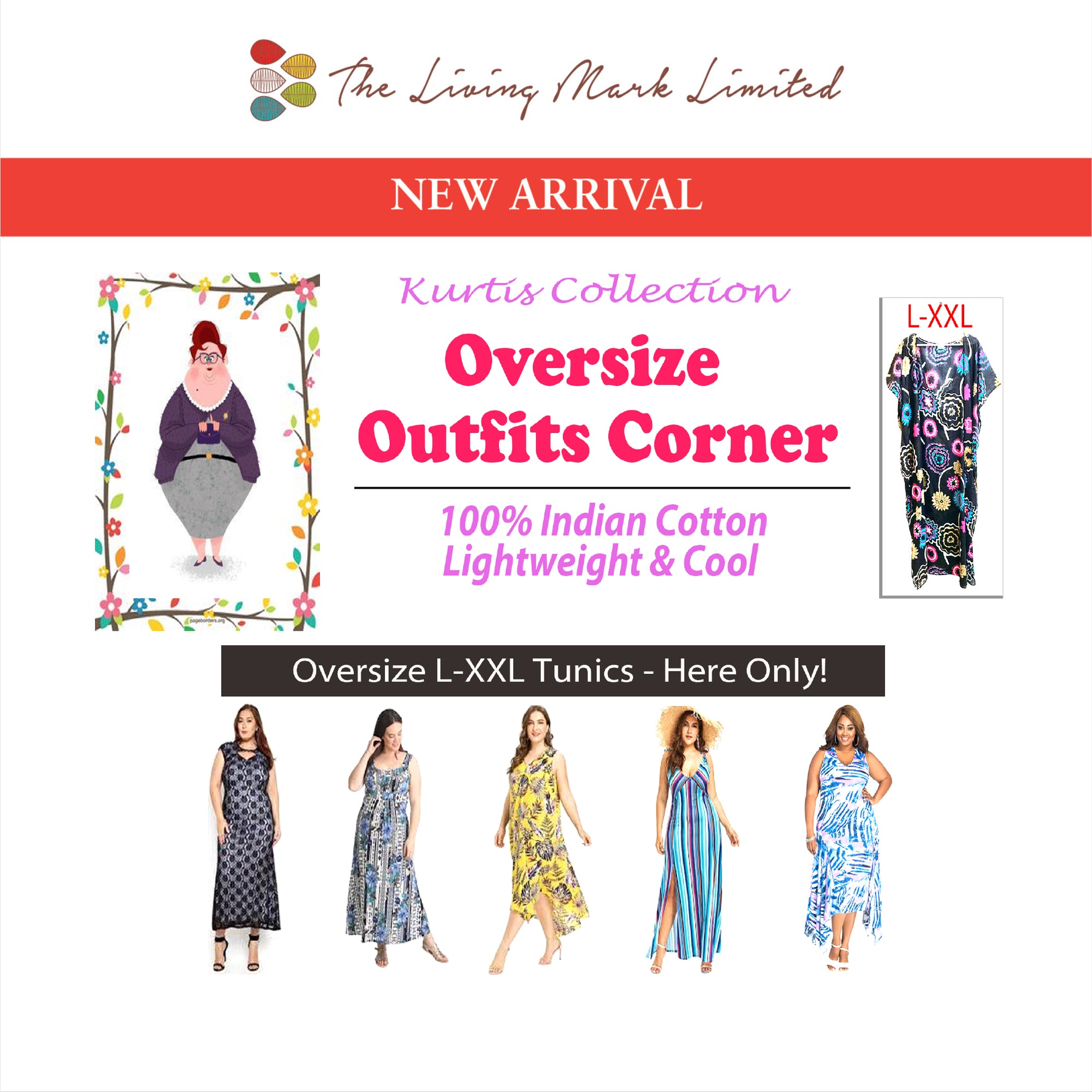 Cotton Outfits - Oversize Tunics
