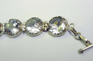 Crystal Silver Bracelet