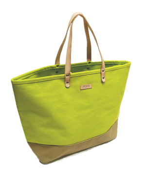 Big Tote Bag - Fluorescent Green