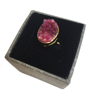 Flicker Stone Ring - Rose Color