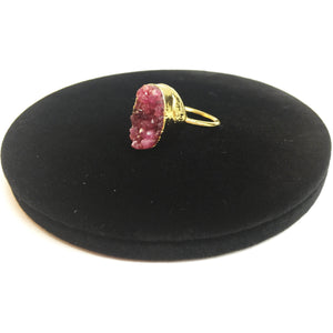 Flicker Stone Ring - Rose Color