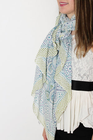 Cotton Scarves - French Design, Handmade